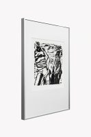 "Säulenarbeit" von Birgit Schweiger, gerahmt, 2022, ARTcube21 Kunstdruck Edition